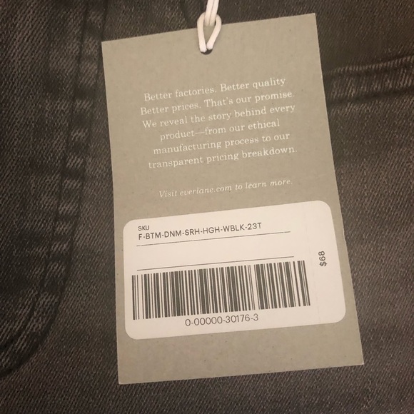 Everlane Authentic High Rise Skinny Jeans, 23 Tall - Picture 5 of 12